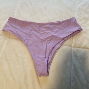 Women’s bikini bottom, size medium, color purple